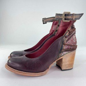 Freebird Raeanne Wine Multi Size8